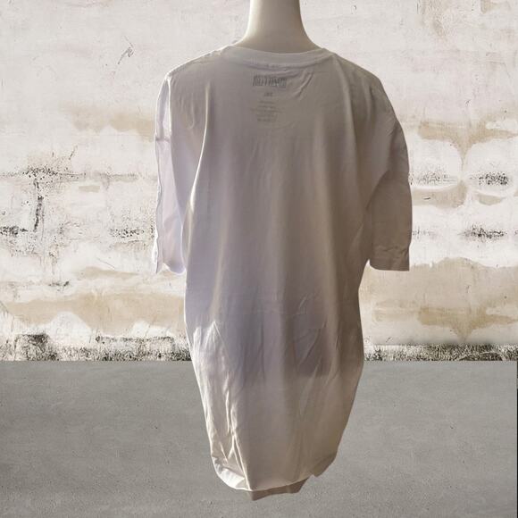 Led Zeppelin NWOT Logo Classic White T-Shirt Size 2XL - Picture 3 of 4